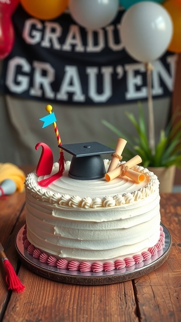 Simple Graduation Cake Ideas to Celebrate Your Big Day