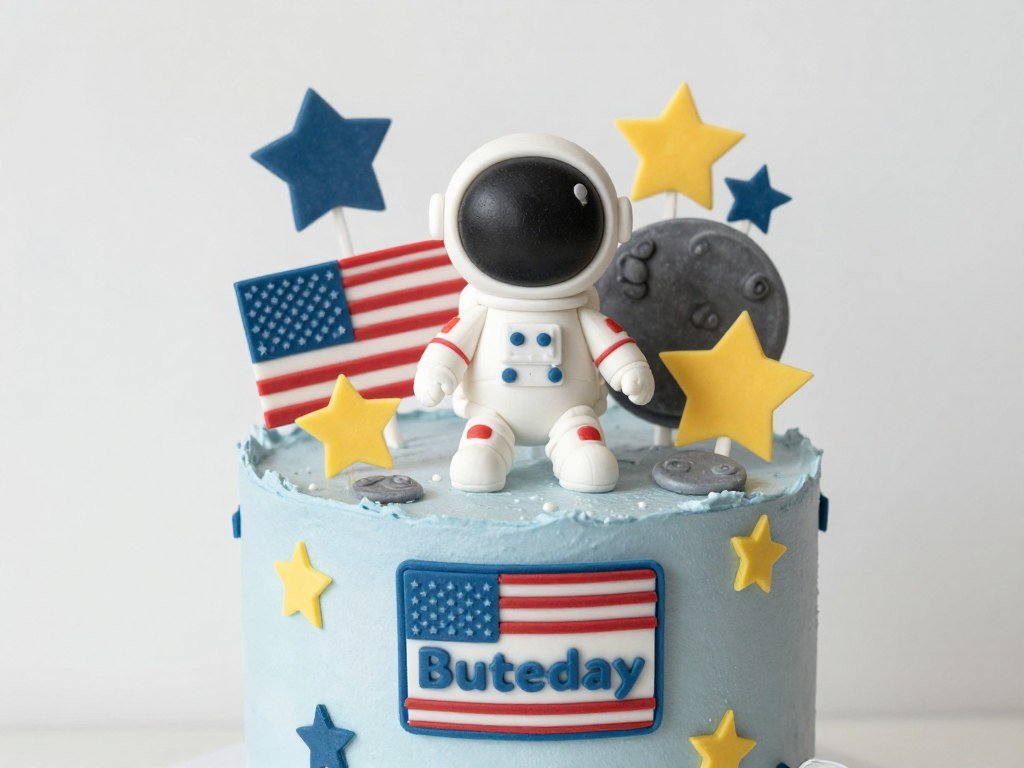 Astronaut birthday cake for baby boy Astronaut birthday cake for baby boy