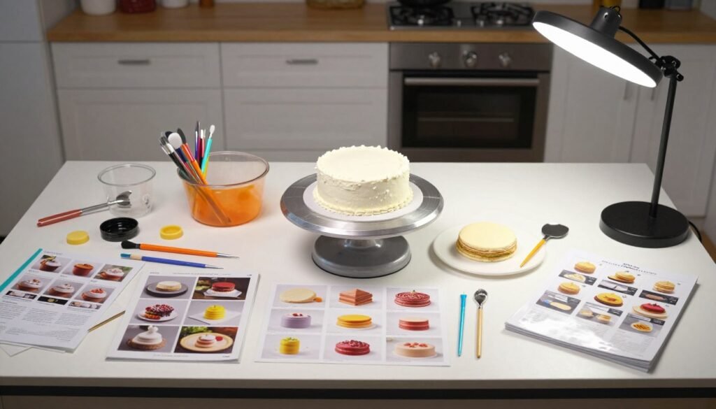 DIY cake decorating tutorial setup for boys birthday DIY cake decorating tutorial setup for boys birthday