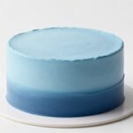 Aesthetic Blue Cake Designs Korean: 15+ Stunning Ideas aesthetic blue cake designs korean minimalist style with elegant frosting
