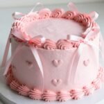 Aesthetic Cake Designs Coquette Pink: 63 Dreamy Inspirations aesthetic cake designs coquette pink with heart decorations and soft buttercream frosting