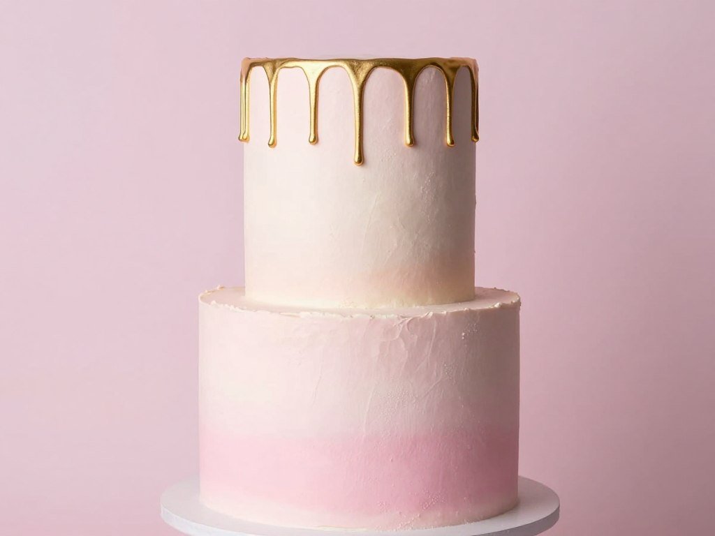 birthday cakes with monochromatic pink ombre buttercream design birthday cakes with monochromatic pink ombre buttercream design