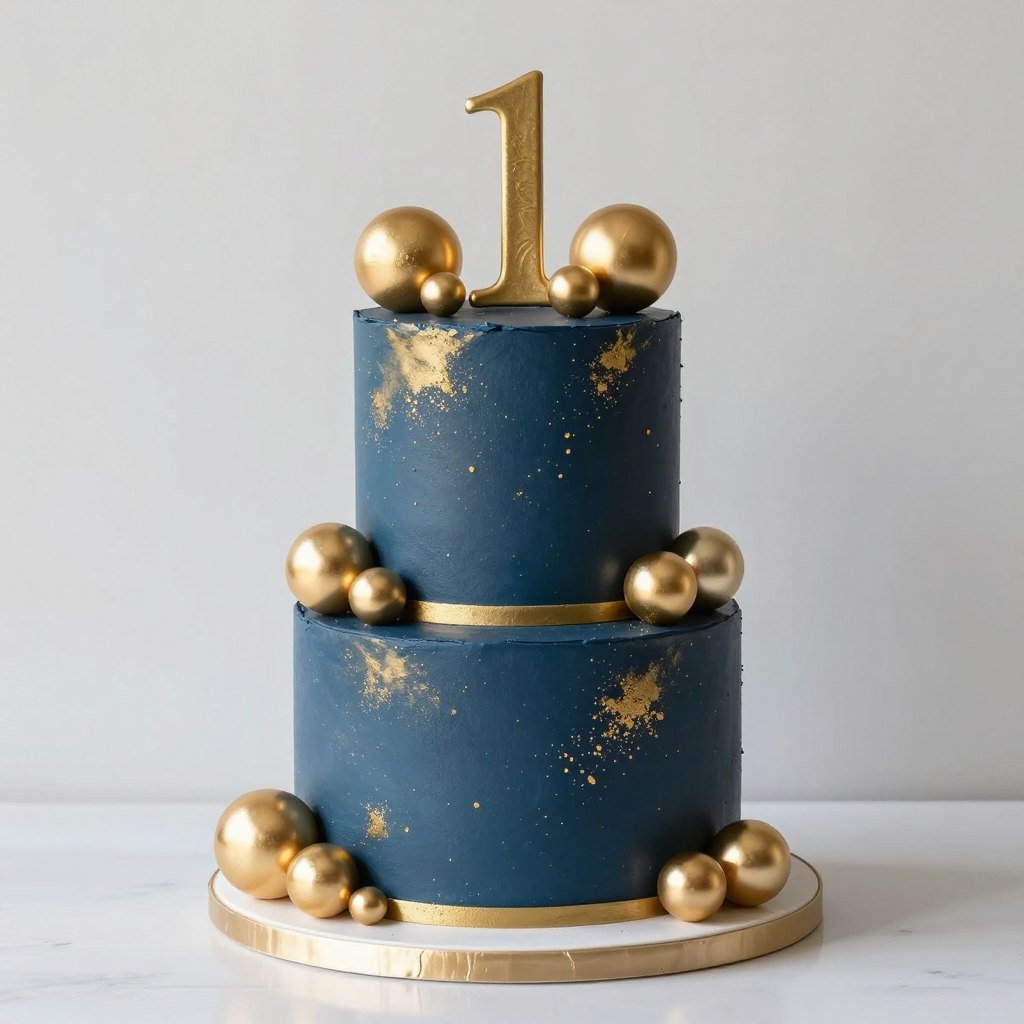 blue and gold birthday cake design for boys blue and gold birthday cake design for boys