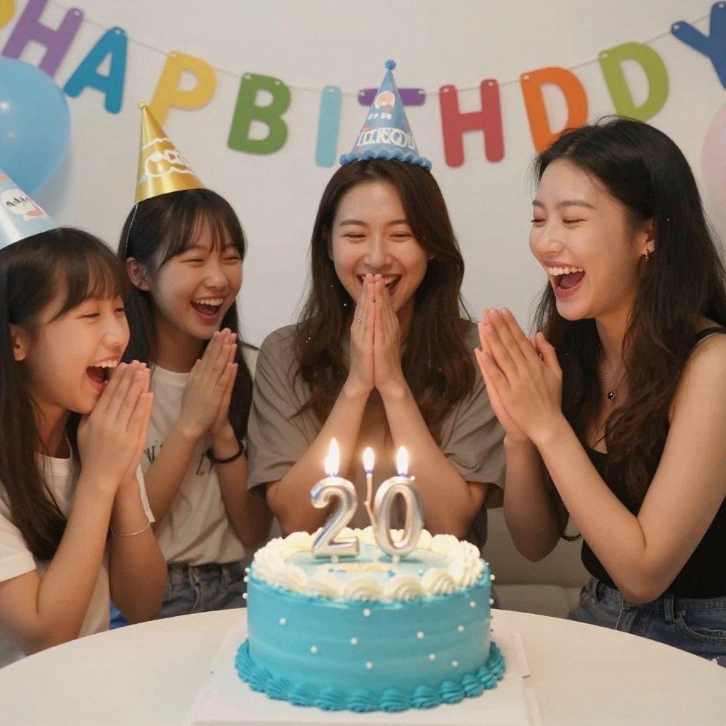 blue cake birthday surprise moment blue cake birthday surprise moment