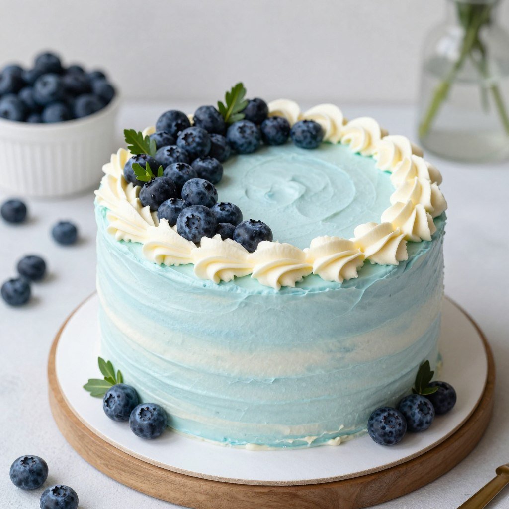 blueberry pastel blue cake inspo blueberry pastel blue cake inspo