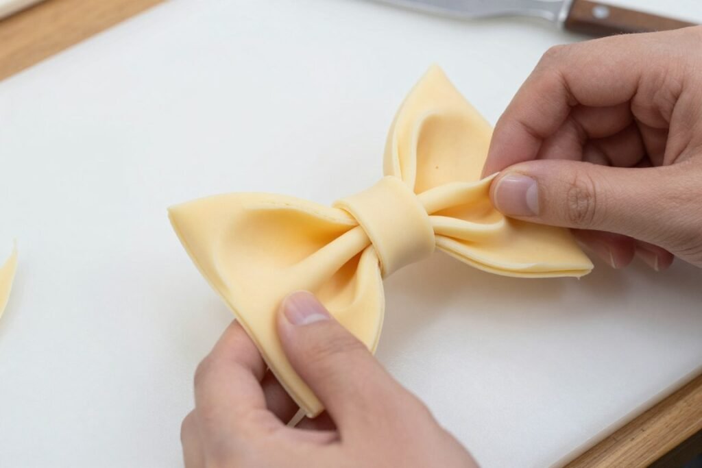 bow assembly technique for black coquette cake bow assembly technique for black coquette cake