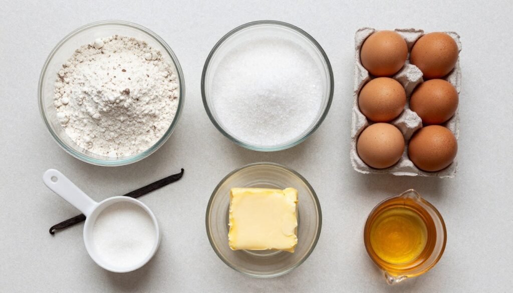 budget-friendly minimalist birthday cake ingredients