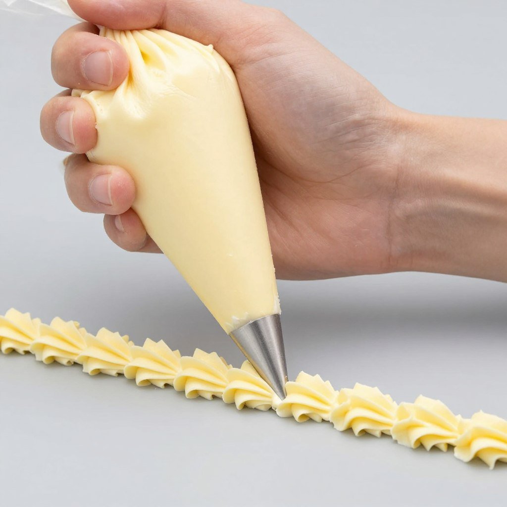 buttercream piping technique demonstration buttercream piping technique demonstration