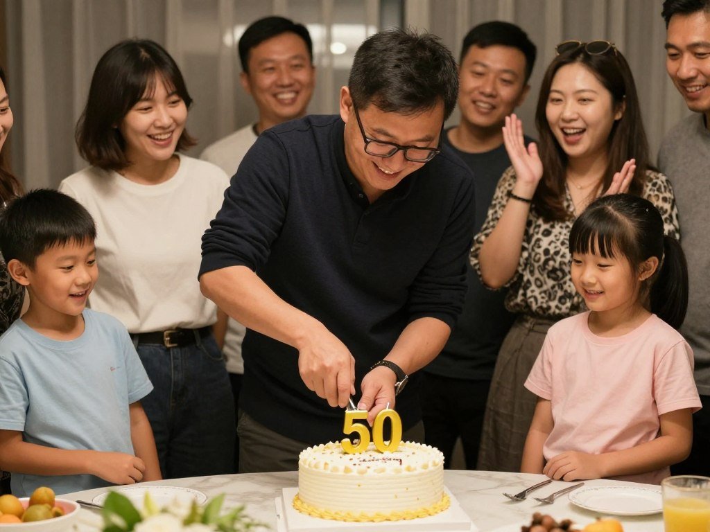 cake cutting ceremony moment