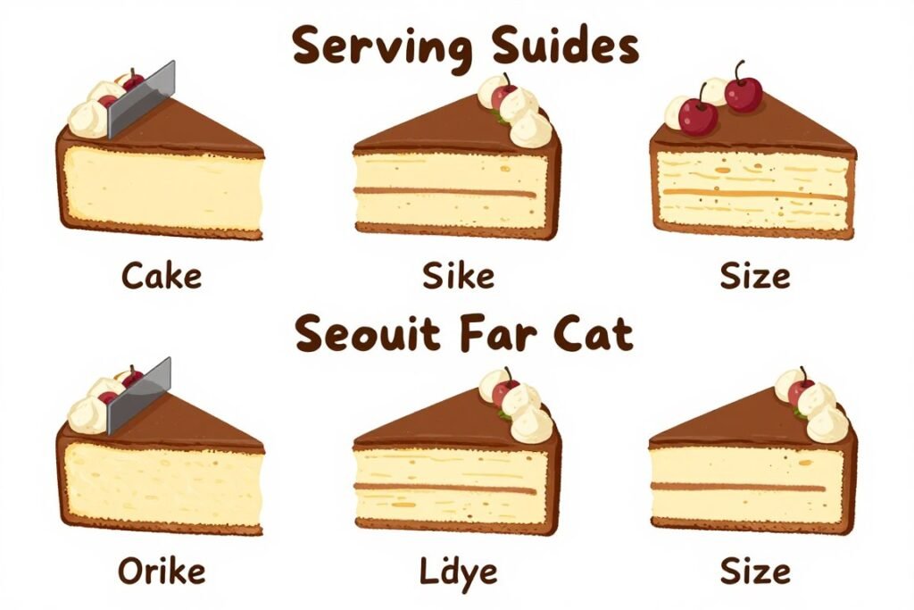 cake portion guide serving sizes cake portion guide serving sizes