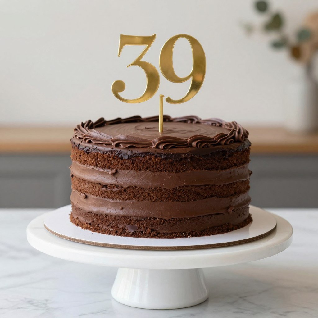classic chocolate birthday cake with smooth buttercream frosting for men classic chocolate birthday cake with smooth buttercream frosting for men