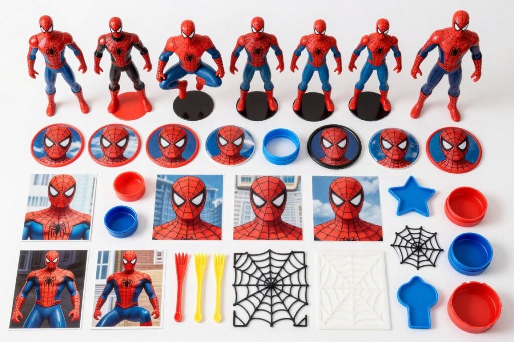 collection of spiderman cake decorating supplies and toppers collection of spiderman cake decorating supplies and toppers