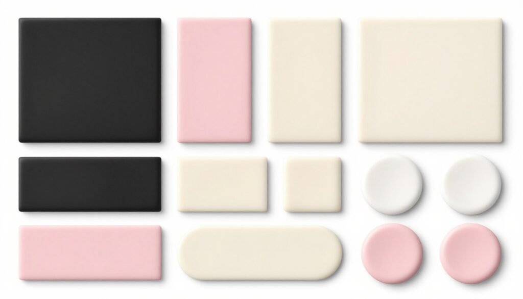 color palette for aesthetic cake designs coquette black color palette for aesthetic cake designs coquette black
