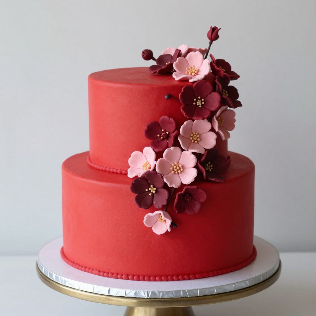 coquette cake with floral arrangements coquette cake with floral arrangements