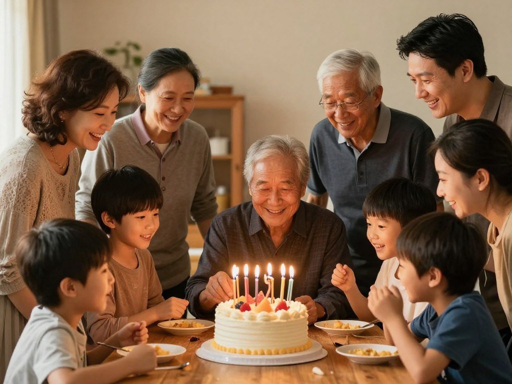 family birthday cake tradition celebration family birthday cake tradition celebration