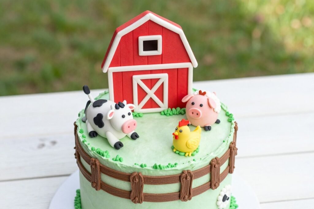 farm themed cake designs birthday animals featuring cows pigs chickens and barn decorations farm themed cake designs birthday animals featuring cows pigs chickens and barn decorations