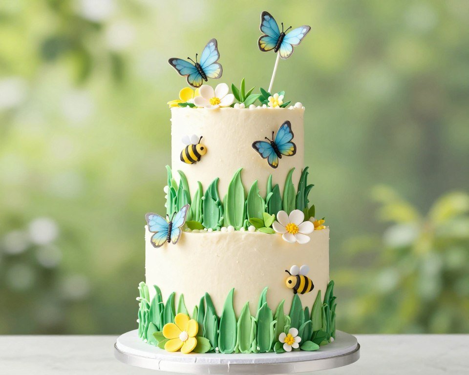 floral garden cake mother day floral garden cake mother day