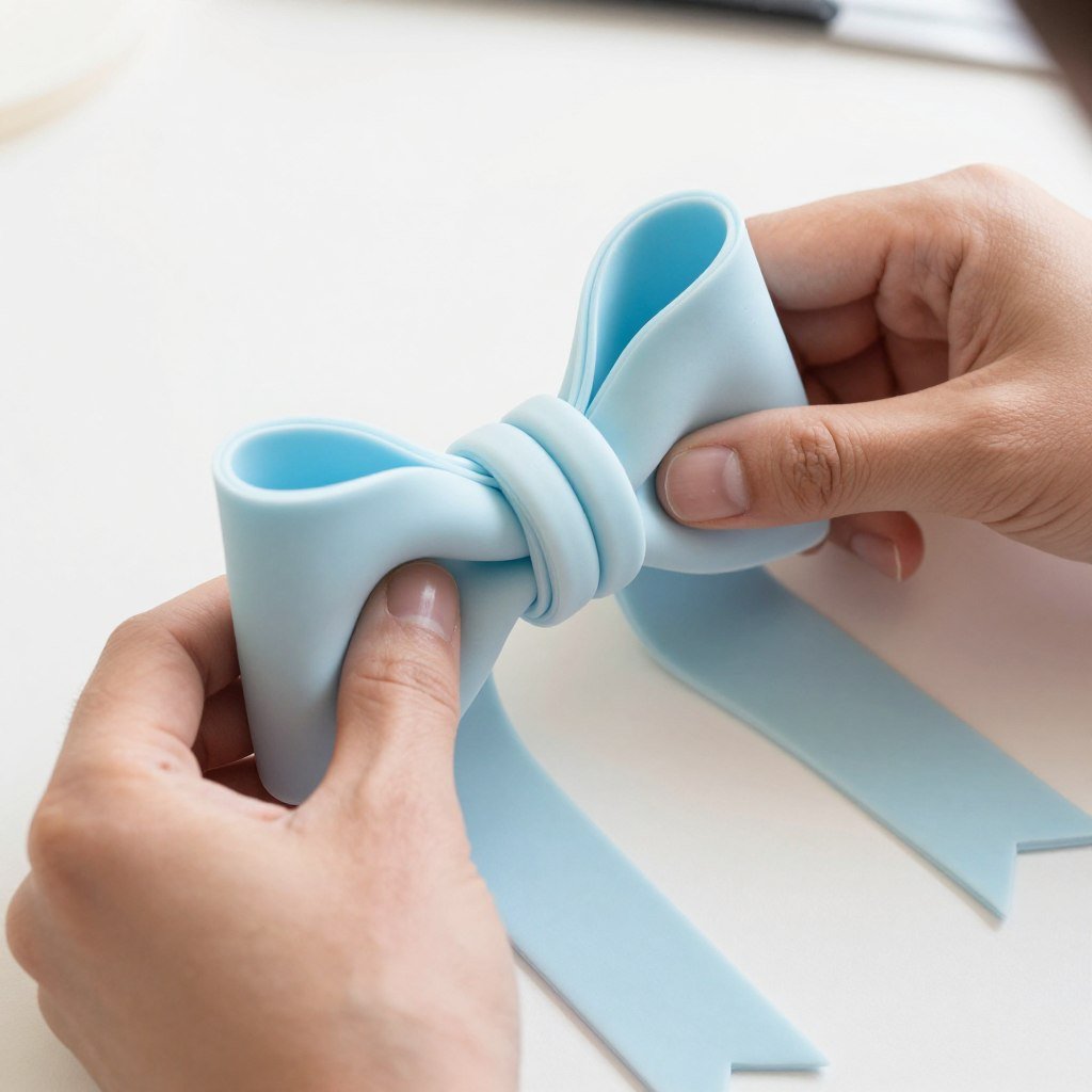 fondant bow making process for coquette cake fondant bow making process for coquette cake