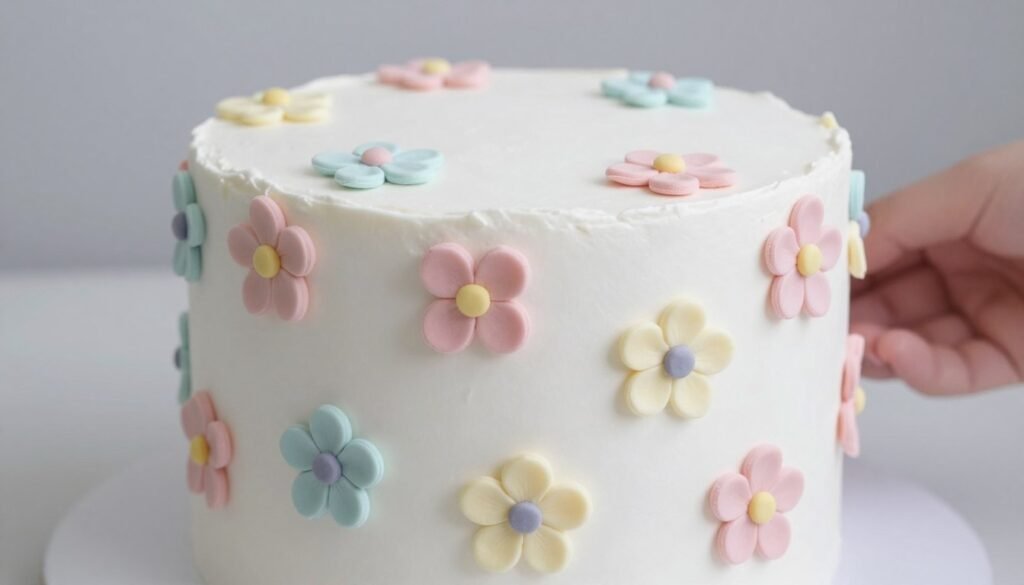 fondant flower cake decorations fondant flower cake decorations