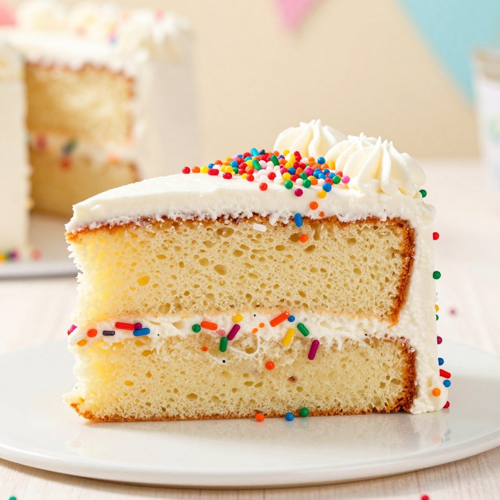 funfetti birthday cake with sprinkles inside funfetti birthday cake with sprinkles inside