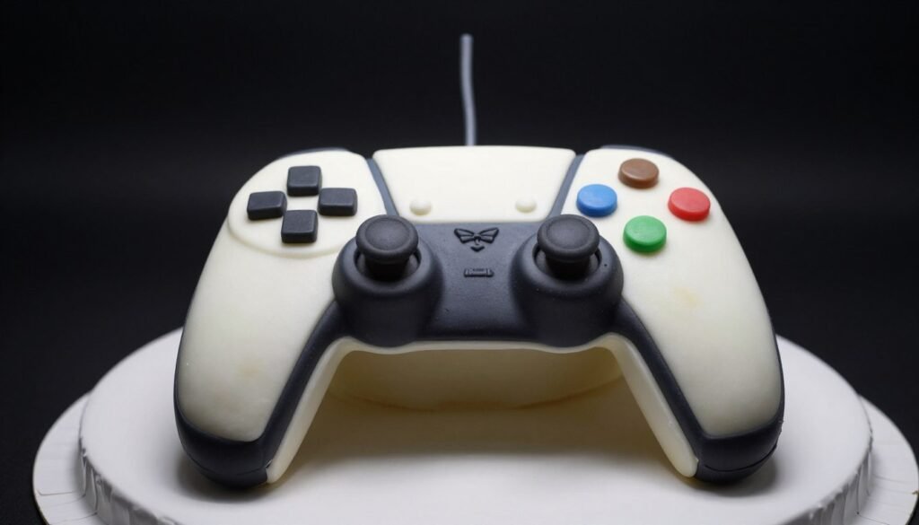 gaming controller birthday cake with detailed button designs gaming controller birthday cake with detailed button designs