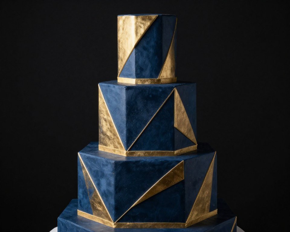 geometric birthday cake mother day geometric birthday cake mother day