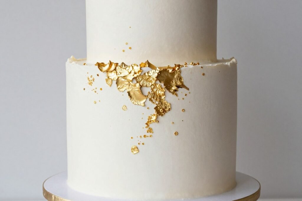 gold leaf birthday cake husband gold leaf birthday cake husband