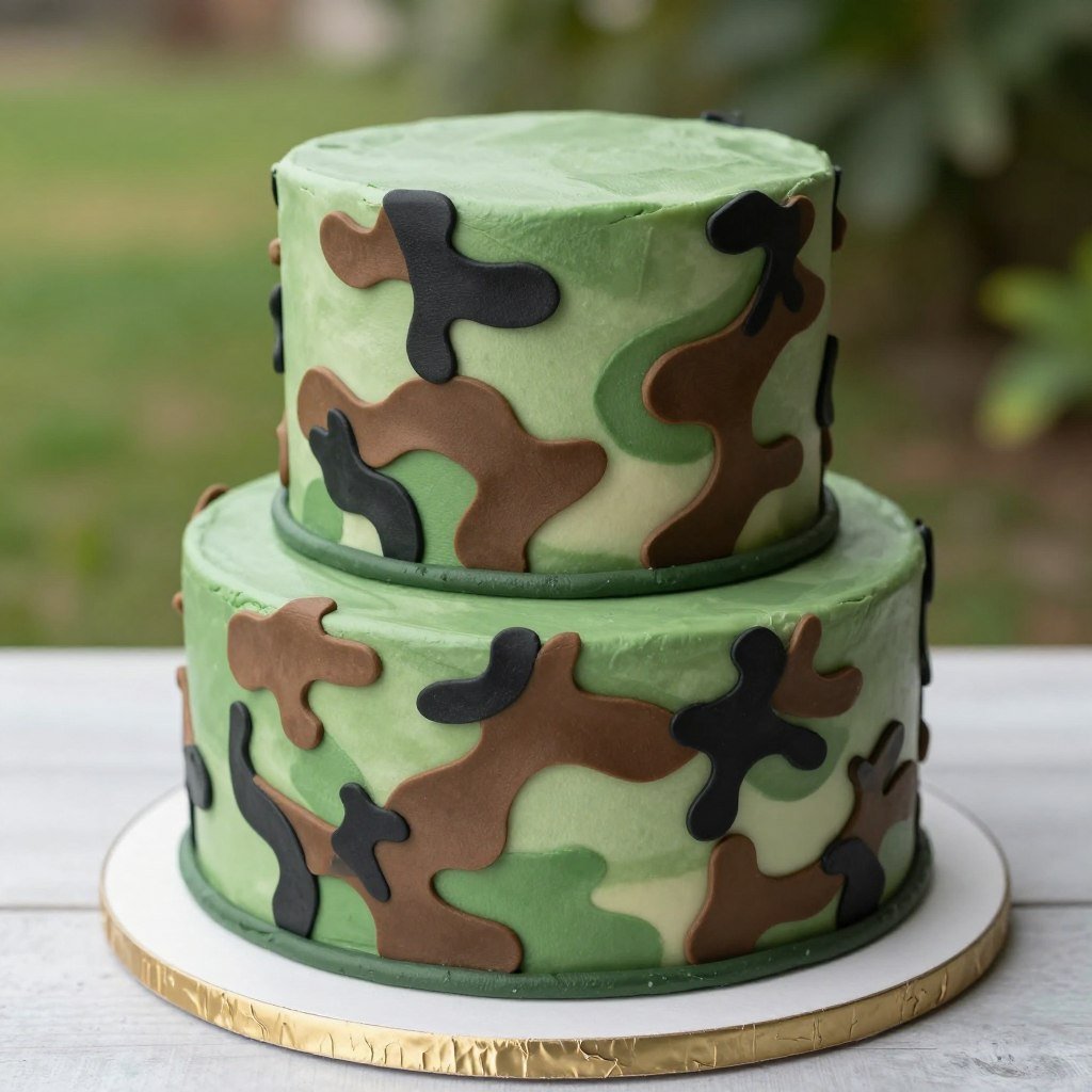 green camouflage birthday cake for boys green camouflage birthday cake for boys