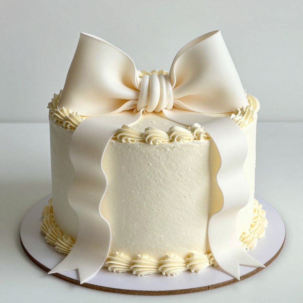 grosgrain ribbon cake decoration