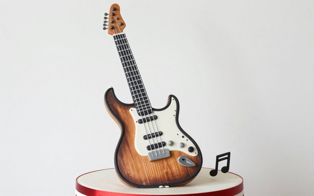 guitar shaped birthday cake for music lover husband guitar shaped birthday cake for music lover husband