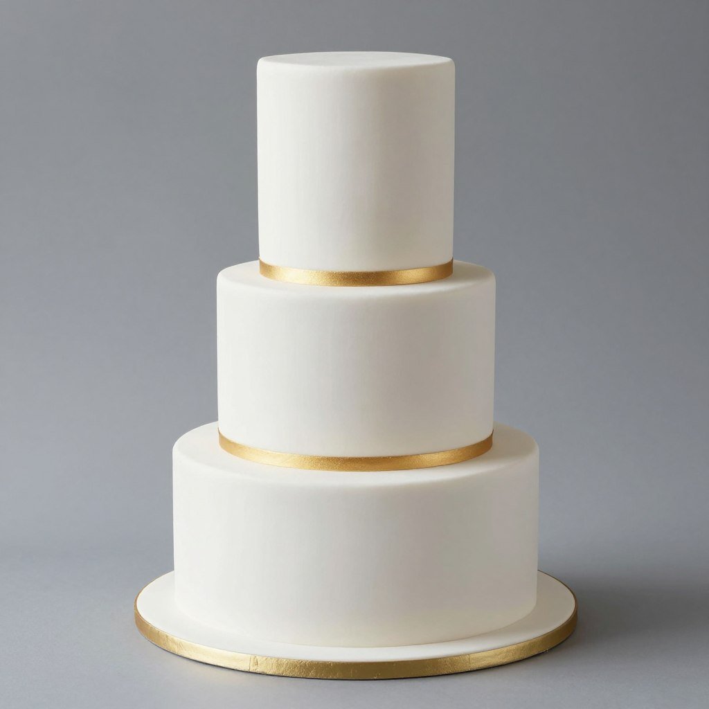 hexagonal tiered birthday cake