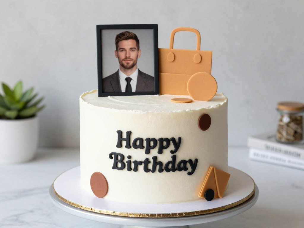 hobby themed personal cake