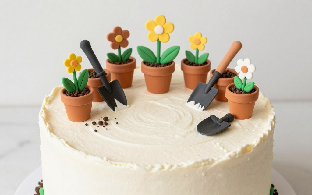 hobby themed personalized birthday cake design
