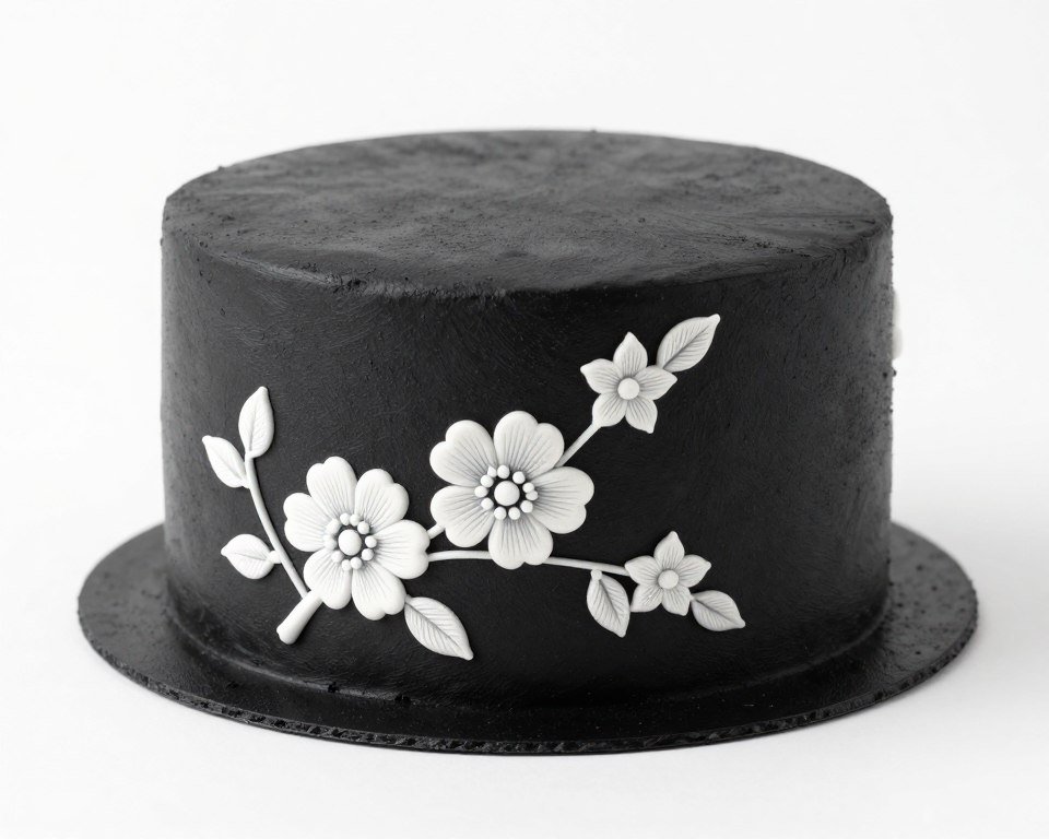 korean floral embroidery cake design korean floral embroidery cake design