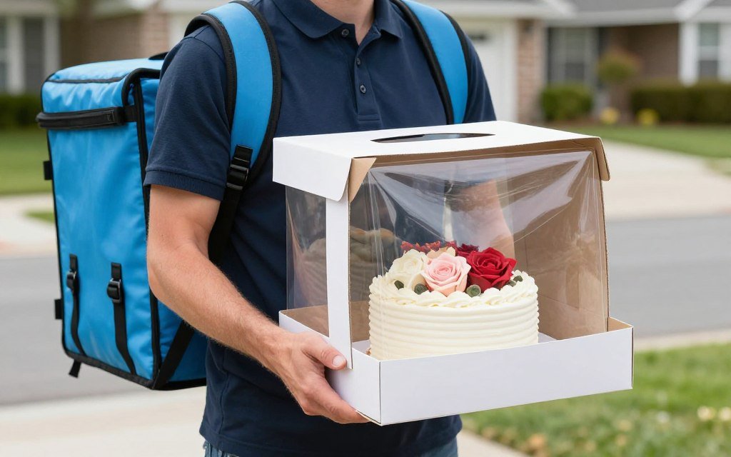 local delivery of fresh flower birthday cake