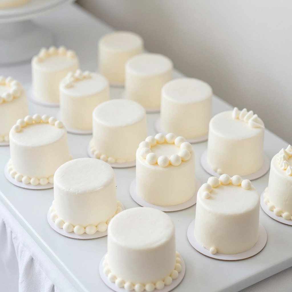 mini white birthday cakes individual servings mini white birthday cakes individual servings
