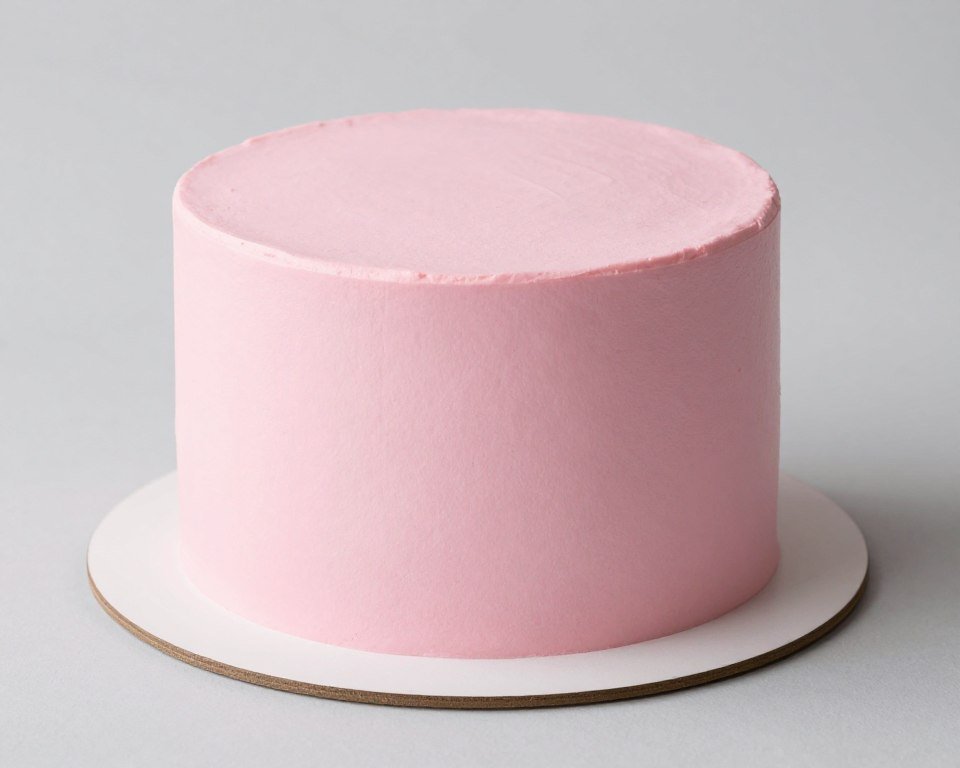 minimalist pink cake with clean lines minimalist pink cake with clean lines