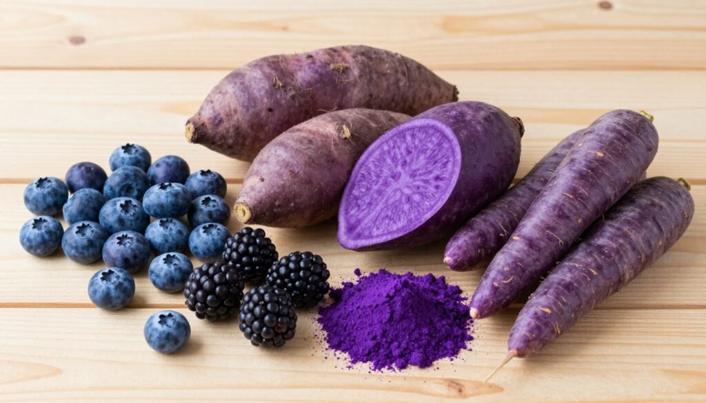 natural purple cake ingredients