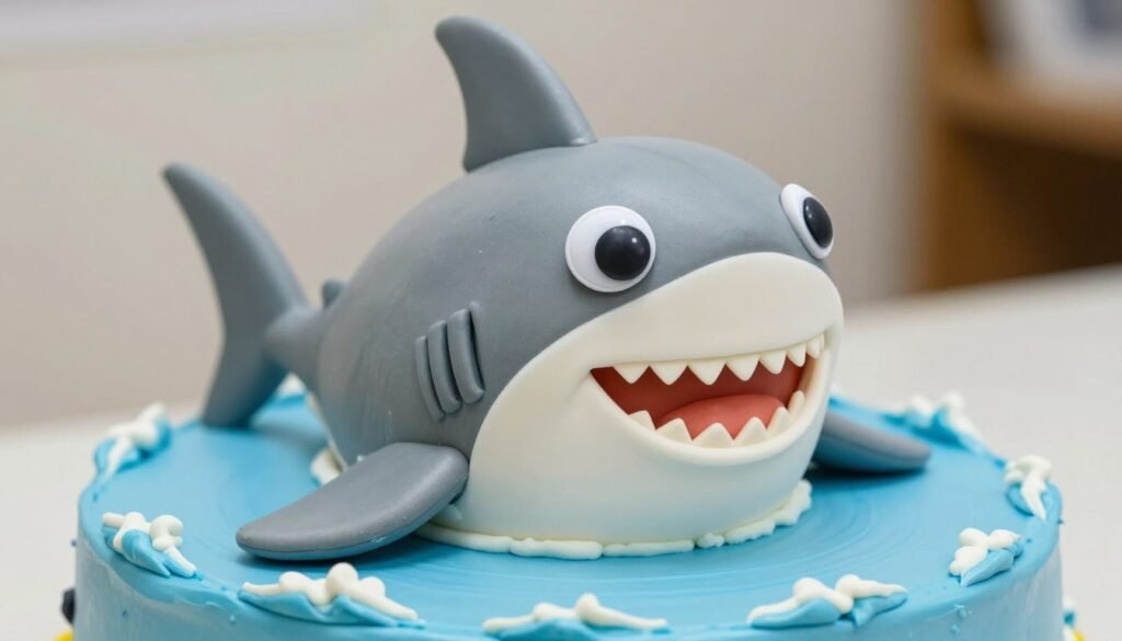 ocean themed birthday party cake for children ocean themed birthday party cake for children
