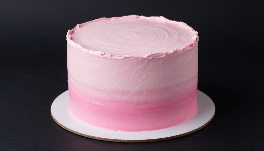 pink ombre buttercream cake gradient effect pink ombre buttercream cake gradient effect