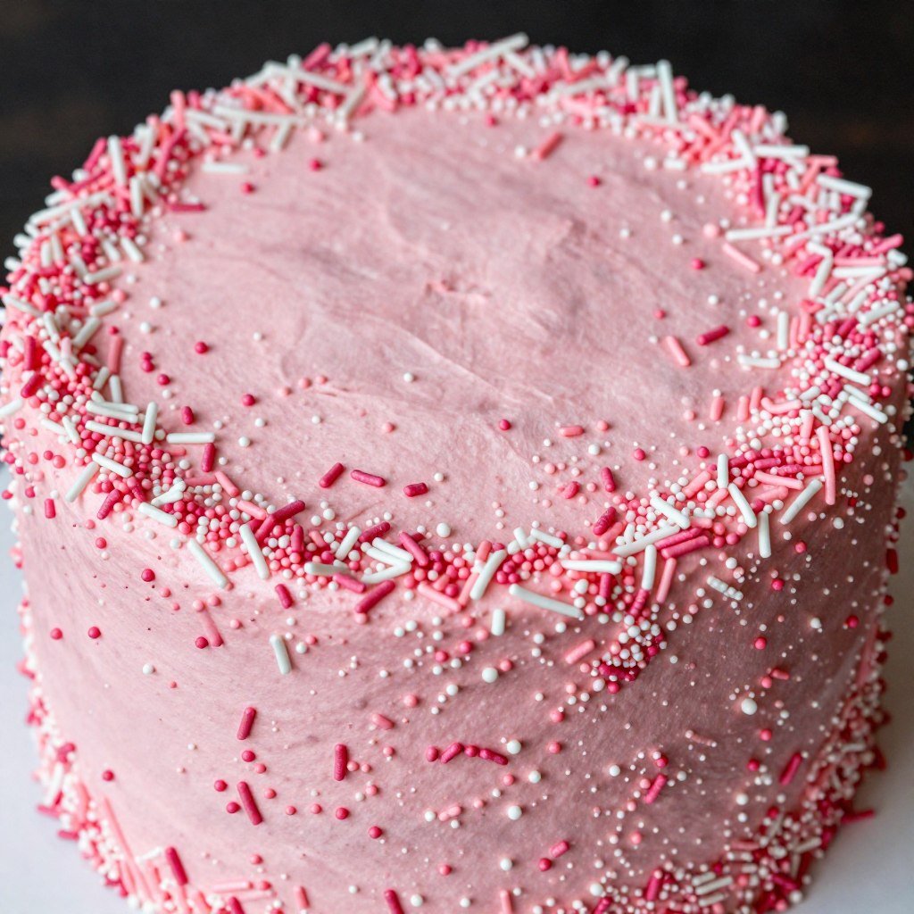 pink sprinkle overload birthday cake pink sprinkle overload birthday cake