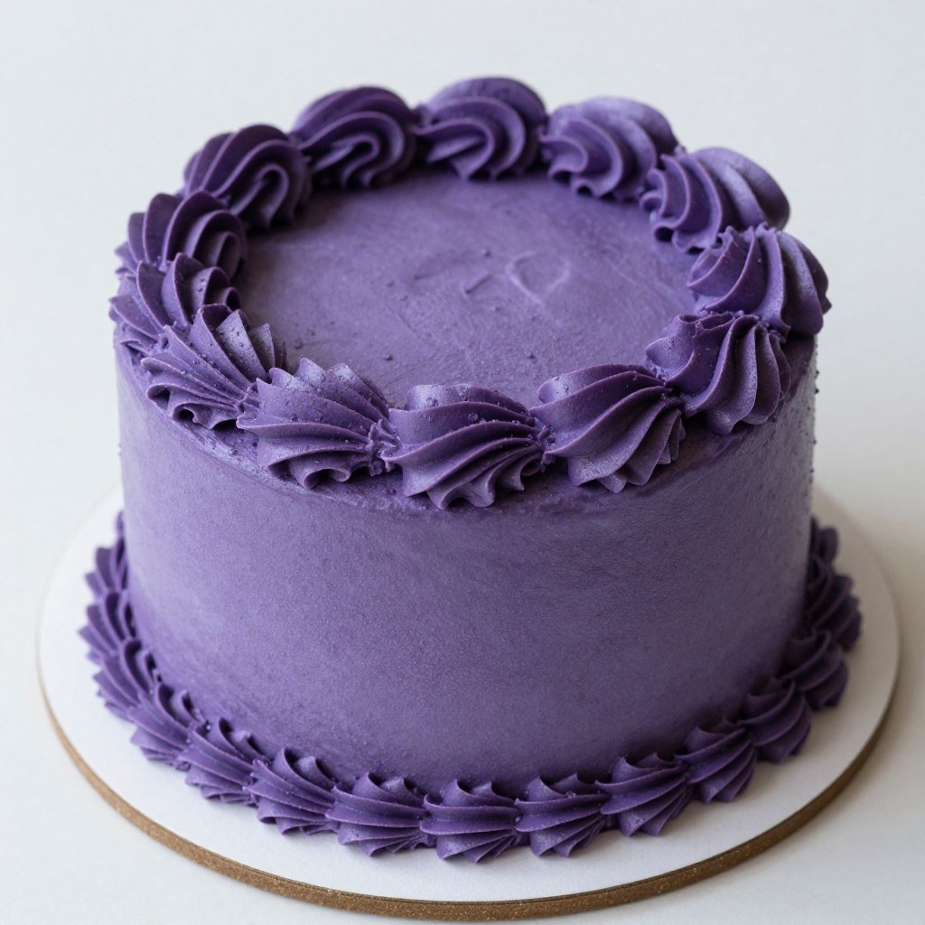 purple star tip decorations