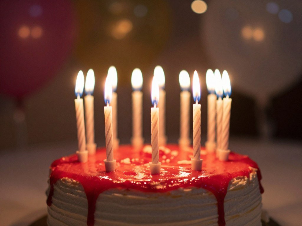 red coquette birthday cake with candles red coquette birthday cake with candles