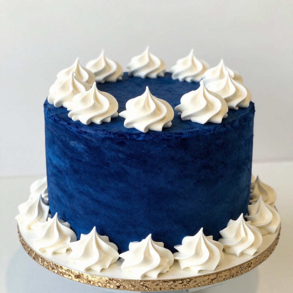 royal blue cake with Swiss meringue buttercream royal blue cake with Swiss meringue buttercream