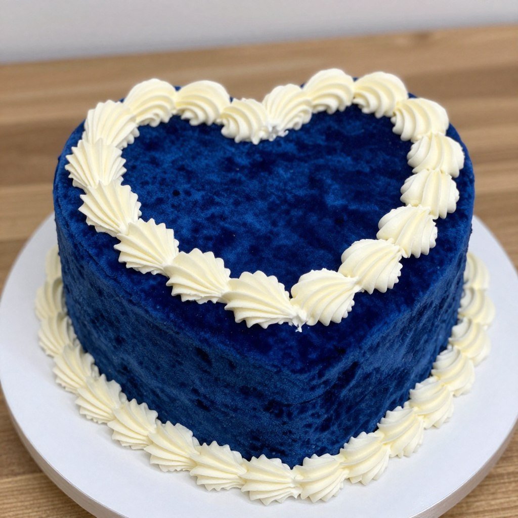 royal blue heart shaped cake with cream cheese frosting royal blue heart shaped cake with cream cheese frosting