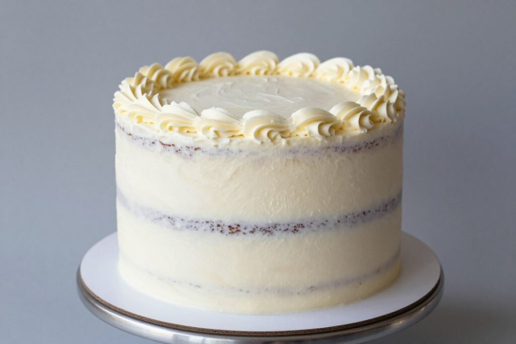 semi-naked buttercream cake semi-naked buttercream cake