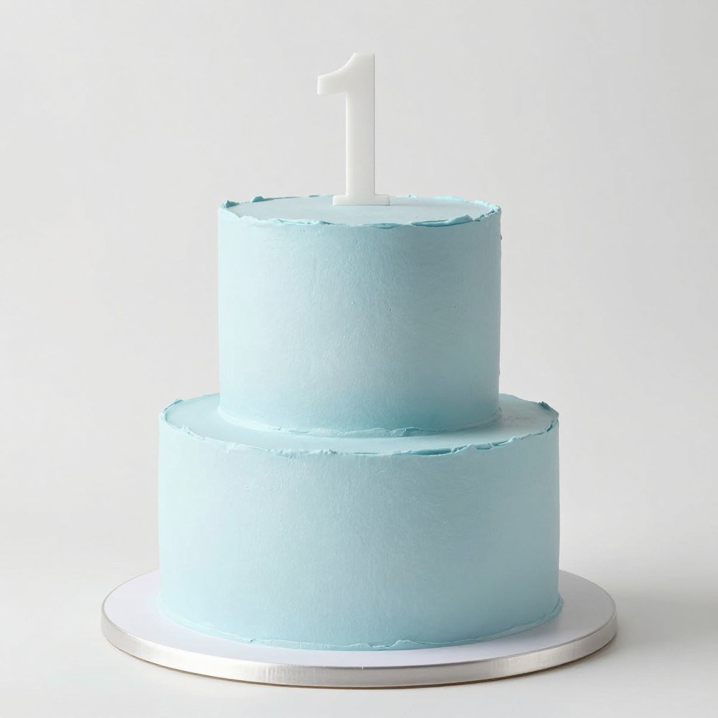 sky blue minimalist korean cake design for celebrations sky blue minimalist korean cake design for celebrations
