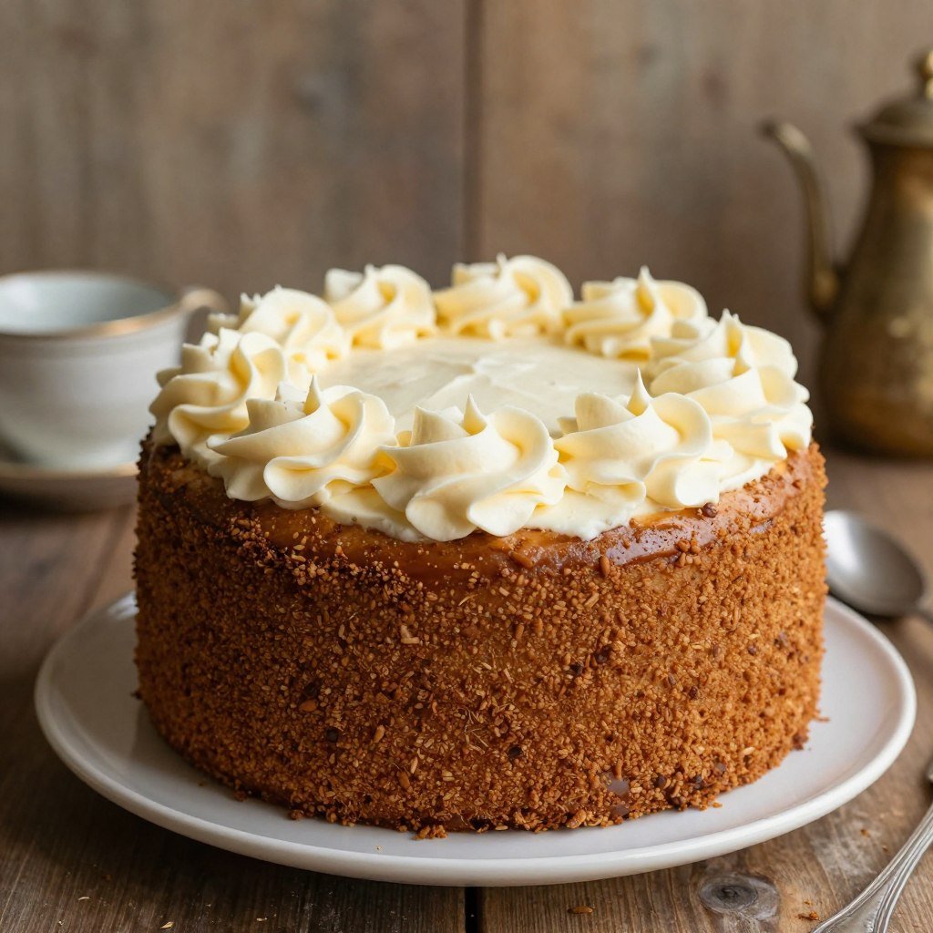 spice cake vintage birthday design