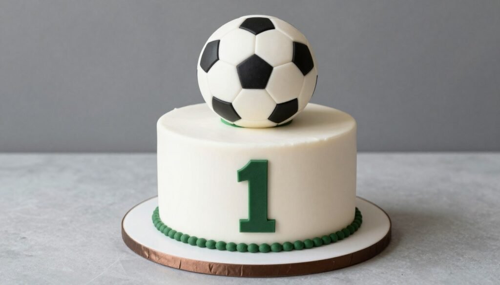 sports themed birthday cake for men