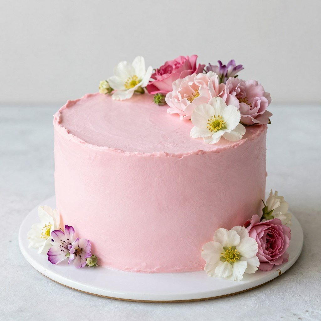 summer coquette cake design